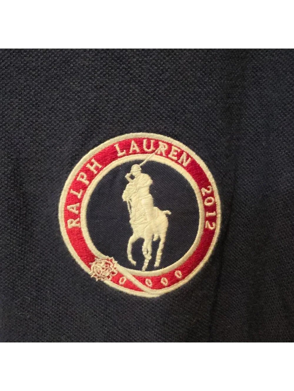 Polo Ralph Lauren USA Olympic Team 2012 Polo Shirt Mens 2XLT Tall Navy Cotton